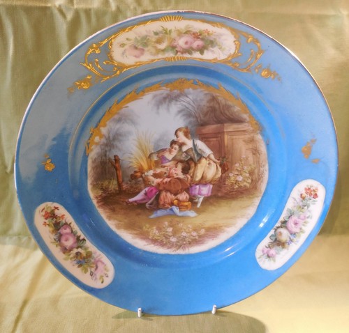 Antique hand painted - hand,
