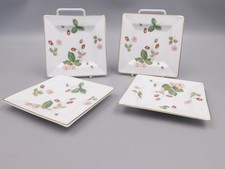 4 X WEDGWOOD WILD STRAWBERRY