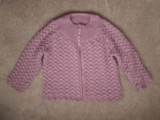 Hand knitted bed jacket new