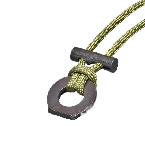 Magnesium flint necklace fire - magnesium,