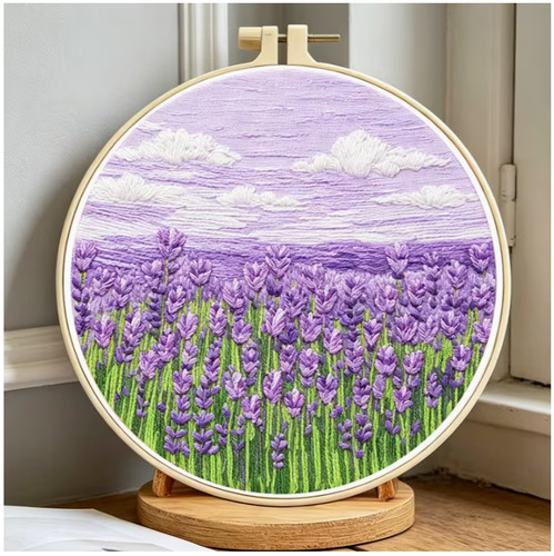 Embroidery hoop kit 20cm - embroidery, 20cm/7.87"