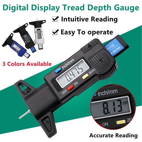 Digital tyre depth - digital, tread