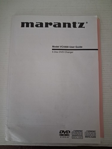 Marantz vc4400 dvd changer - vc4400,