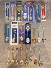 Souvenir Spoons Silver Plated