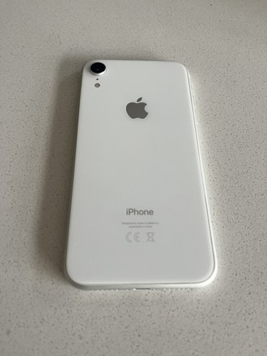 Apple iphone 128gb white - iphone, xr