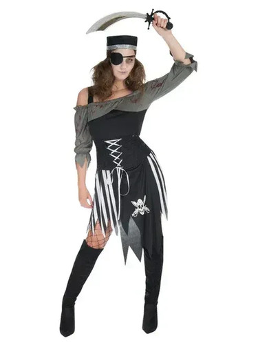 Ladies zombie pirate - zombie,