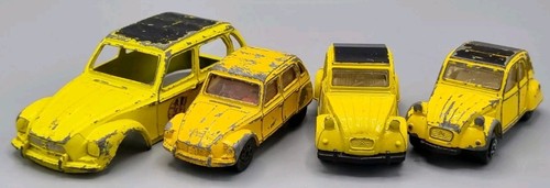 Vintage diecast yellow - vintage, metal