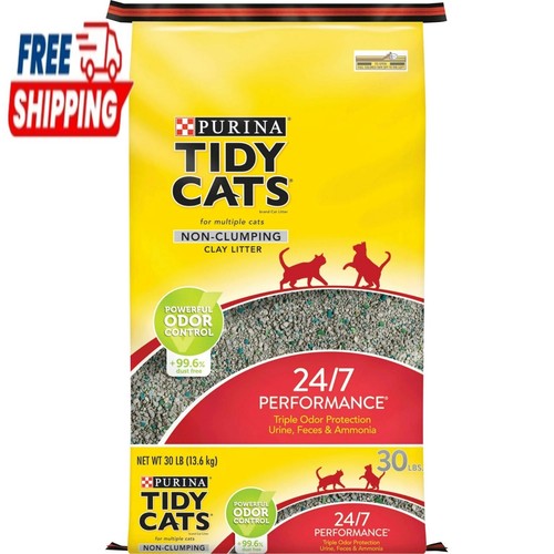 Non clumping cat litter - non-clumping, 24/7