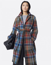 OSKA Experinta Check Virgin Wool Coat Brand Size 1 ( 10-14) RRP £450