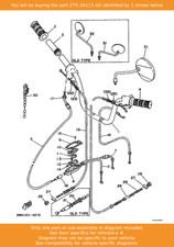 YAMAHA Handlebar, 2T5-26111-00