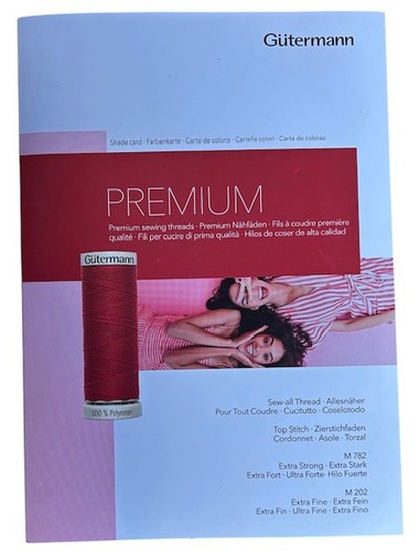 Gutermann shade card - gutermann, sew-all