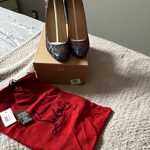 Christian louboutin fifi lame - louboutin,
