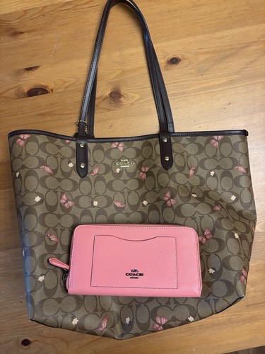 Coach city tote with - city,