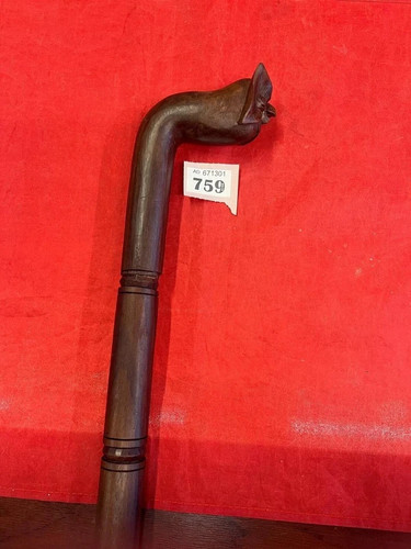 Vintage hardwood hand - hardwood, crafted