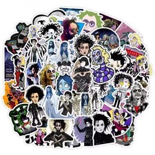 10 X Tim Burton Movie Stickers