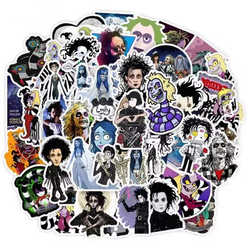Tim burton movie stickers - burton,