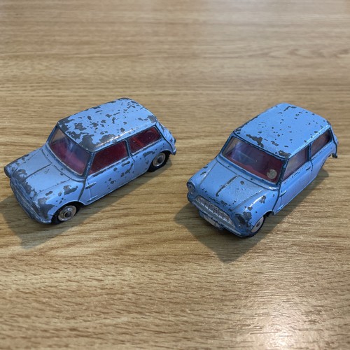 Corgi toys morris mini - 2x,