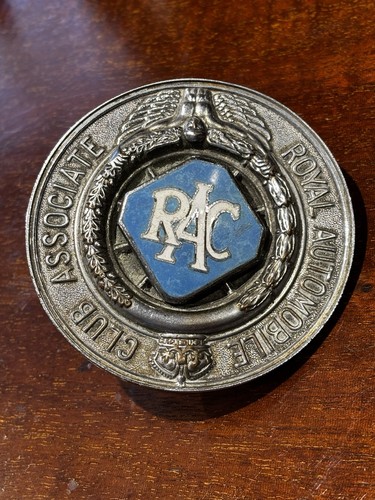 Early rac car badge - car,