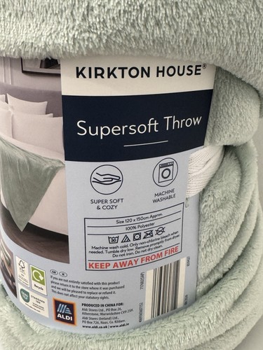Kirkton house supersoft throw - supersoft,