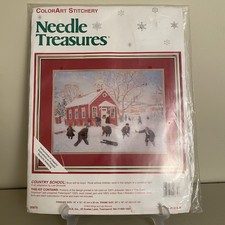 Vintage Needlecraft Kit Winter