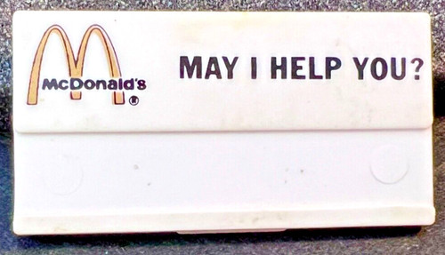 Vintage 1968 1969 - vintage, mcdonalds