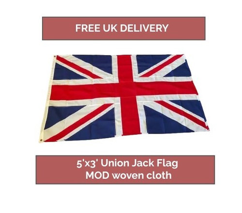 Union jack sewn mod - 5'x3',