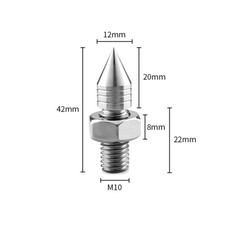 Stainless steel - m6/8/10,