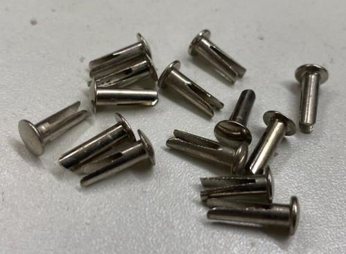 Nickel bifurcated split rivets - nickel,