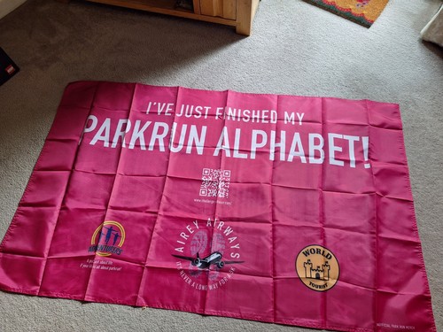 Parkrun very large flag - parkrun,