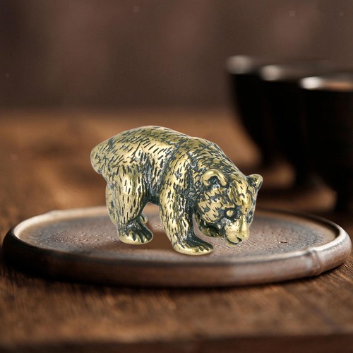 Brass bear collectible gift - brass,