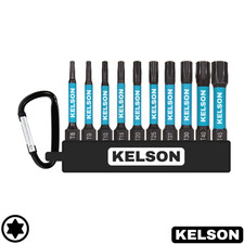 10pcs Mixed Torx 50mm Impact