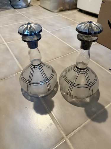 Pair antique 925 silver - .925,
