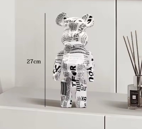 Modern resin bear statue home - resin,