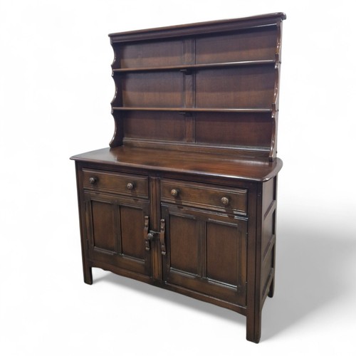 Vintage ercol oak dresser - ercol,