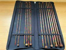 KnitPro Symfonie Wood Single Pointed Needles Set