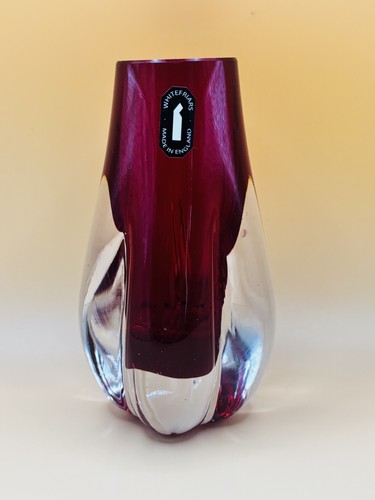 Vintage whitefriars ruby red - vintage,