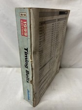 Autodata: Timing Belts- Cars Vans Light Trucks 1974-1998 Inspect Replace Tension