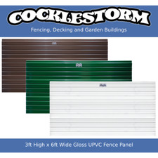 3ft High x 6ft Wide Gloss uPVC