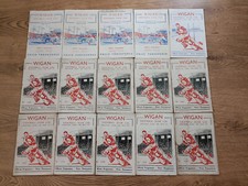 Wigan Rugby League Programmes