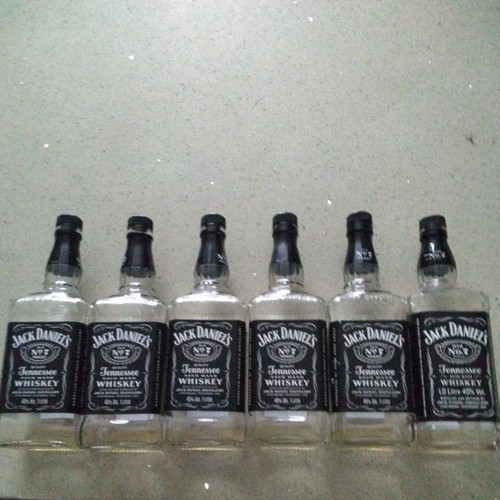 Jack daniels 1ltr 6 - jd, empty