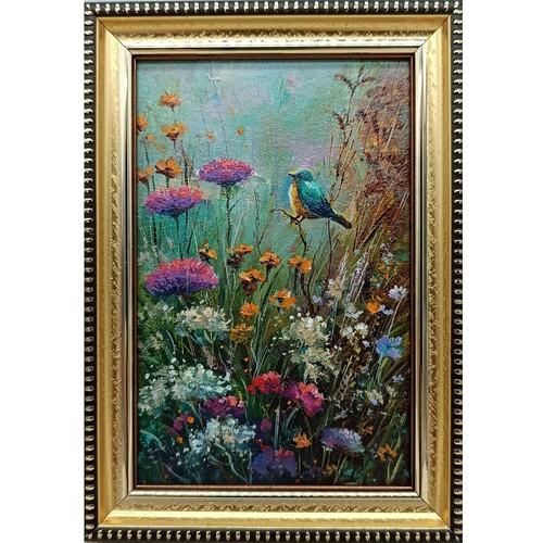 Bird original oil - bird,