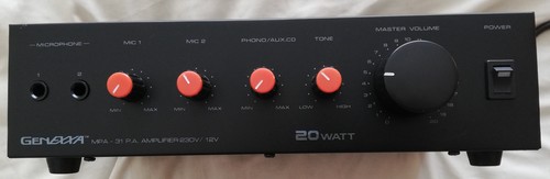 Genexxa mpa amplifier - mpa-31,