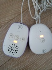 BT 400 Digital Audio Baby Monitor white purple
