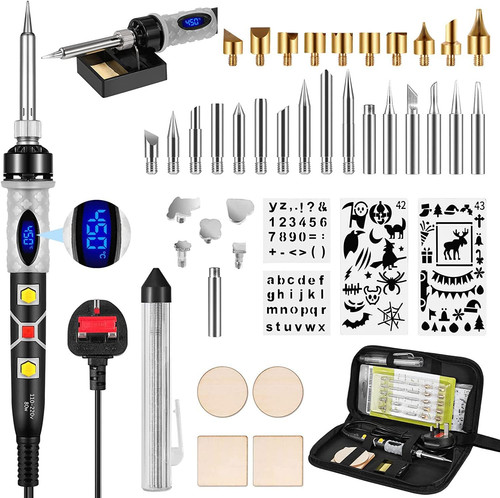 Pyrography pen kit - pen,