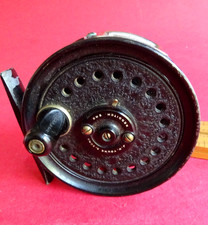 A NICE EARLY MODEL VINTAGE J W YOUNGS BEAUDEX 3" TROUT FLY REEL
