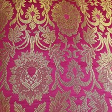 Floral Gold Leaf Damask