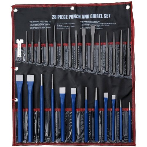 Neilsen 28pc punch - 28pc, chisel