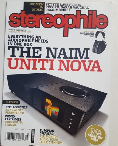 Stereophile march 2018 vol - stereophile, 41