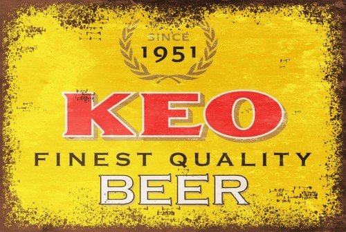 Keo beer advertisement vintage - keo,