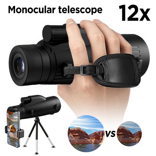 12x50 monocular telescope - 12x50,